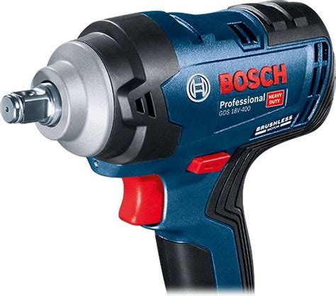 Bosch Professional GDS 18V 400 2 x 5 0Ah Çift Akülü Darbeli Somun Sıkma