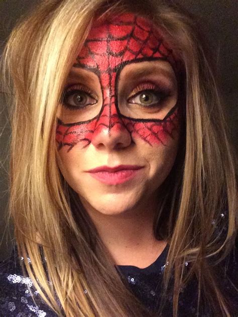 Halloween Spider Man Makeup Spider Woman Halloween Costume Costumes