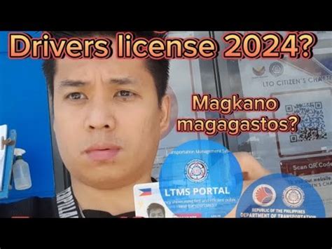 Paano Magrenew Ng Drivers License Sa LTO 2024 YouTube