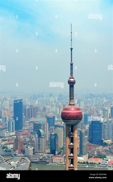 Oriental Pearl Tower Stock Photo - Alamy