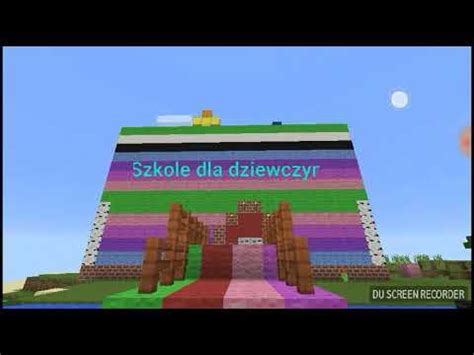 Naj Adniejsza Szko A Dla Dziewczyn W Minecraft Youtube