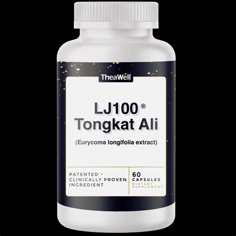 Theawell Lj100® Tongkat Ali Extra Strength Supplement 60 Capsules