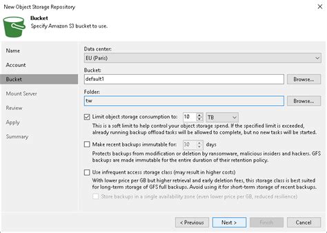 Step 5 Configuring Object Storage Repositories Quick Start Guide For