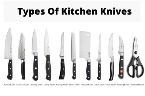 How Many Types Of Kitchen Knives Are There? - Knives & Gear