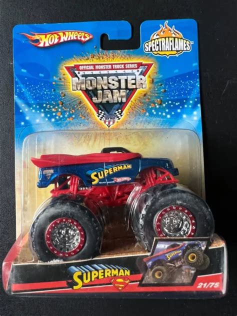 2008 HOT WHEELS Monster Jam Superman Spectraflames EUR 13 83 PicClick FR