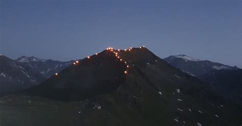 Sonnwendfeuer Gastein in Bad Gastein Schöne Heimat Fotoblog SN at