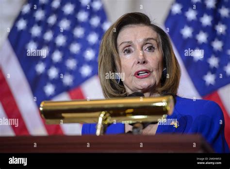 Speaker Of The House Nancy Pelosi D Ca Speaks During A Congressional