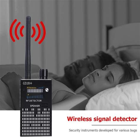 G318 Wireless Camera Lens Signal Detector Radio Wave GPS Signal Detect