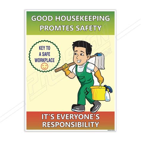 Good House Keeping Safety Posters Protector Firesafety