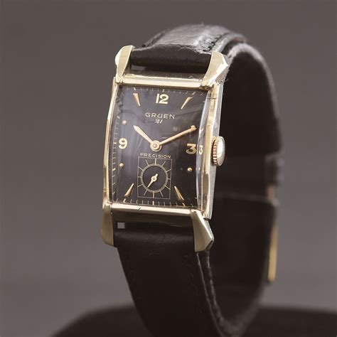 1950 GRUEN USA '21' Precision Gents Dress Watch – empressissi