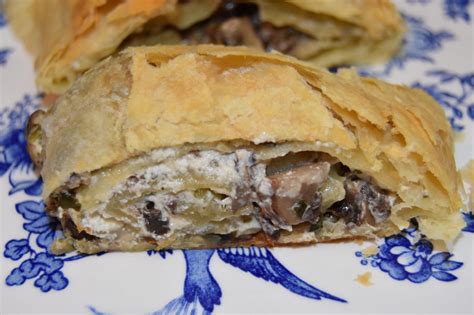 Oktoberfest Finale Mushroom And Goat Cheese Strudel Why Go Out To Eat