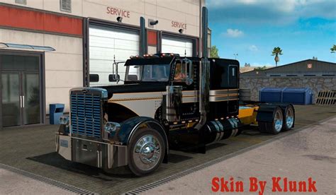 Peterbilt Metallic Silver Black Skin Mod Peterbilt Peterbilt