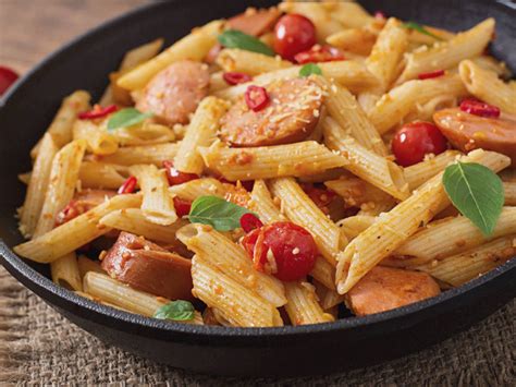 Recettes De Penne Et Sauce Tomate