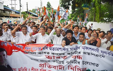 In Pics Bharat Bandh Protest Turns Violent