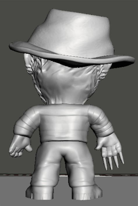 STL file Freddy Krueger chibi 🧸・Template to download and 3D print・Cults