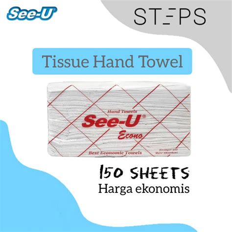 Jual Tissue Hand Towel See U Tisu Hand Towel See U Econo Sheets