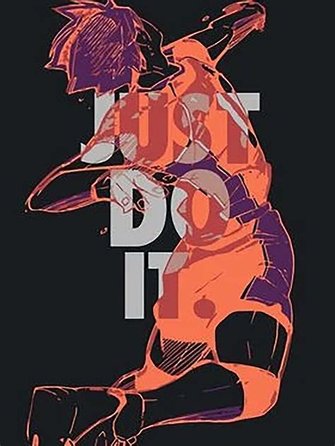 Hinata Shoyo Haikyuu Silhouette Poster For Sale By Marsiomarvel