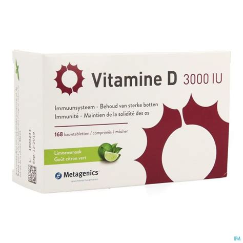 Metagenics Vitamine D Ui Comprimes Vitamine D Pharmacodel