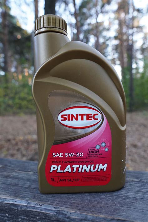 Sintec Platinum 5W-30 A3/B4 свежее Shear Stability Test - Лабораторные ...