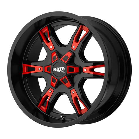 MO96929087700 20x9 8x170 0 Offset Moto Metal Rims MO969 Satin Black