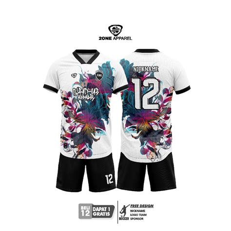 Jual Bisa Satuan JERSEY FUTSAL CUSTOM FULL PRINT Shopee Indonesia