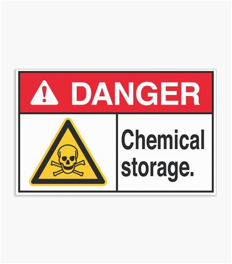 Chemical Storage Signs - Alumetal