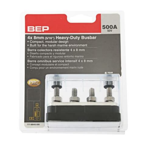 BEP Pro Installer 4 Stud Bus Bar 500a For Sale Online EBay