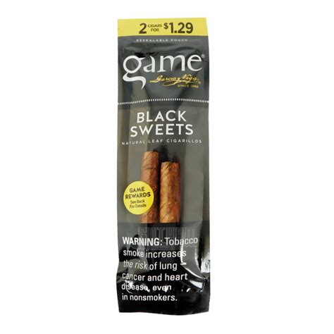 Game Cigarillos Black Gotham Cigars