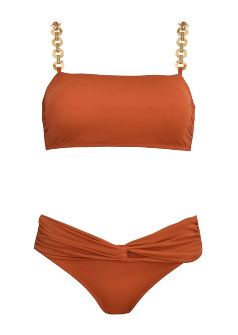 Santorini Strapless Bikini Set Zeta Curves