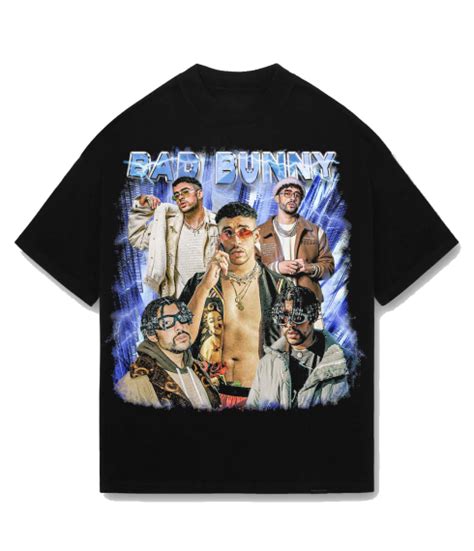 Bad Bunny T Shirt Oversize Retro 90s Rare Magic Custom