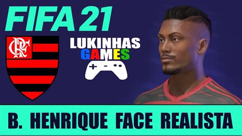 Fifa 21 Bruno Henrique Flamengo Face Realista Look Alike How