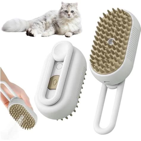 Brosse à Vapeur Électrique pour Chiens et Chats Soins Pelage Démêlage