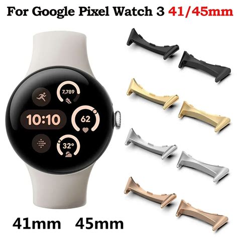 Металлический Адаптер Из 2 Шт. Для Google Pixel Watch 3, Ремешки 41 Мм ...