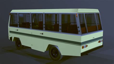 3D Mahindra Van Minibus Model - TurboSquid 2192179