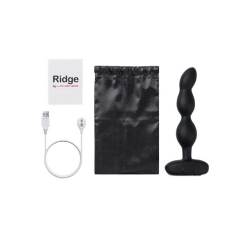 Lovense Ridge App Controlled Vibrating Rotating Anal Beads Lauvette