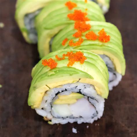 Dragon Roll Sushi Recipe [+VIDEO] 🐉 MasalaHerb.com