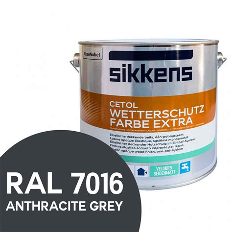 Colour RAL 7016 Anthracite Grey Grey Shades RAL Colour Chart UK