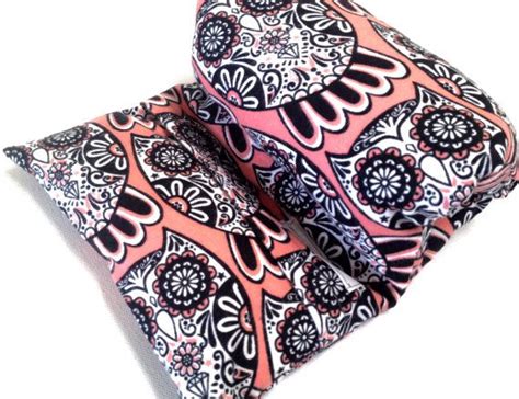 Microwave Flax Heating Pad Hot Cold Pack Stained Glass Flannel Washable Covers Flax Seed Bag