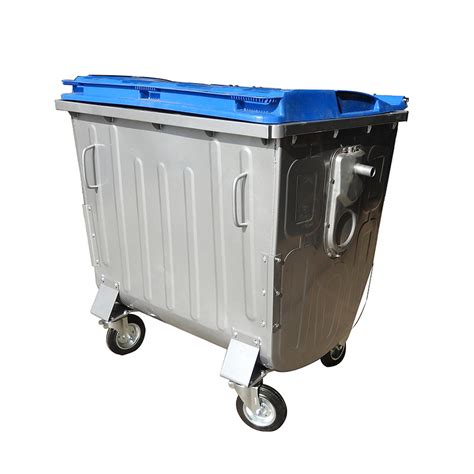 Heavy Duty Large L Outdoor Large Metal Liter Street Garbage