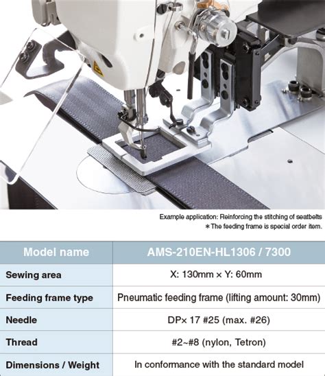 Ams En Seriespattern Stitching Machine Juki Industrial Sewing Machine