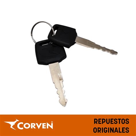 Kit Llaves Contacto Tambor Completo Corven Hunter Original Kit Tapa