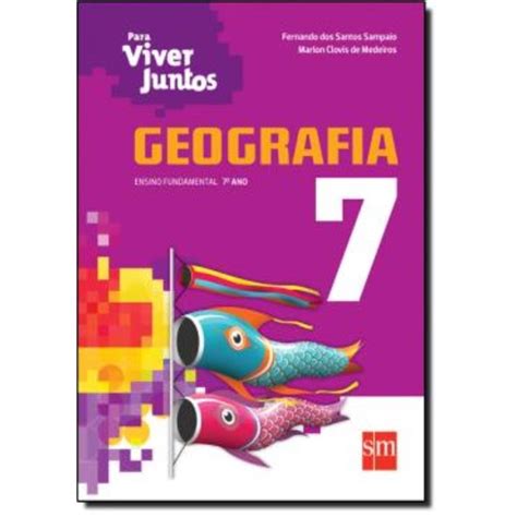 Livro Para Viver Juntos Geografia 7º Ano 3º Ed Shopee Brasil