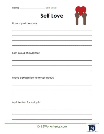 Self Confidence Planner Self Esteem Workbook Self Care Etsy