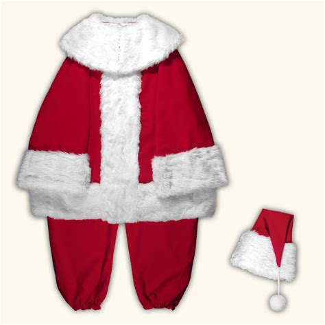 New Classic Professional Santa Claus Suit Separates Santa And Co Llc