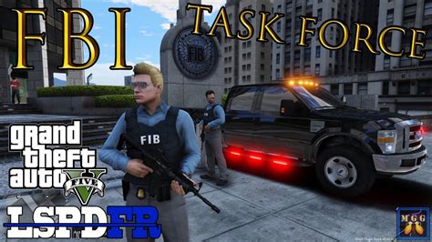 FBI Task Force Patrol In A Ford F 350 Super Duty GTA 5 LSPDFR Episode