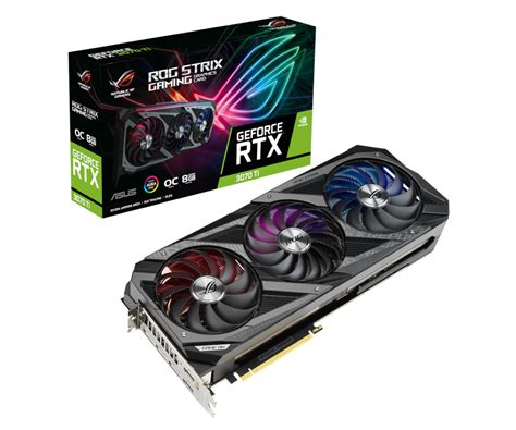 Asus Geforce Rtx 3070 Ti Rog Strix Gaming Oc 8Gb > Asus