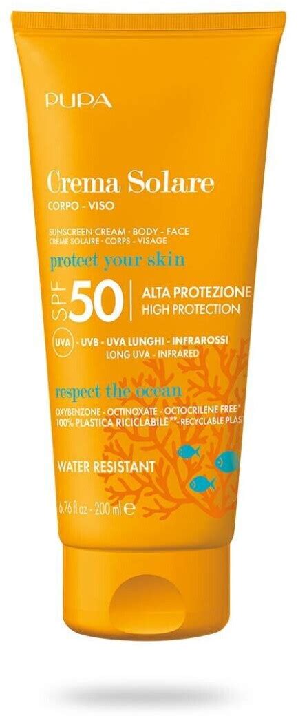 Pupa Crema Solare SPF 50 200 Ml A 12 21 Oggi Migliori Prezzi E