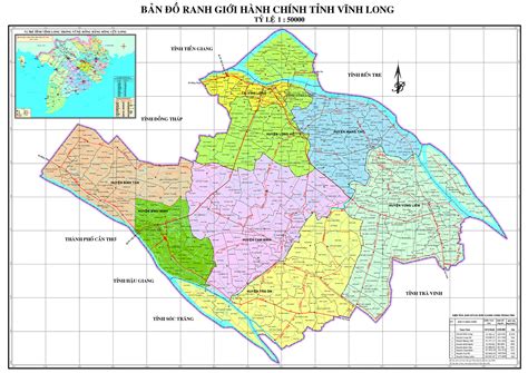 BẢn ĐỒ HÀnh ChÍnh TỈnh VĨnh Long And ThÔng Tin Quy HoẠch VĨnh Long MỚi NhẤt