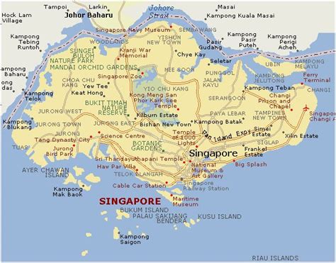 singapore-map.gif (613×481) | Singapore map, Singapore tourist map, Singapore travel