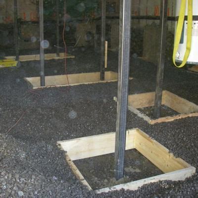 Basement Crawl Space Excavation With Underpinning Foundation Bisson